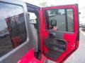 2010 Flame Red Jeep Wrangler Unlimited Sahara 4x4  photo #21