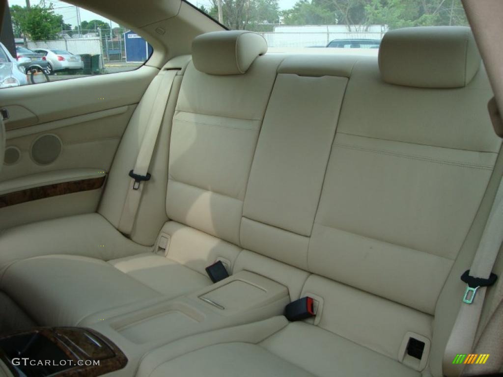 2007 3 Series 328i Coupe - Black Sapphire Metallic / Cream Beige photo #7