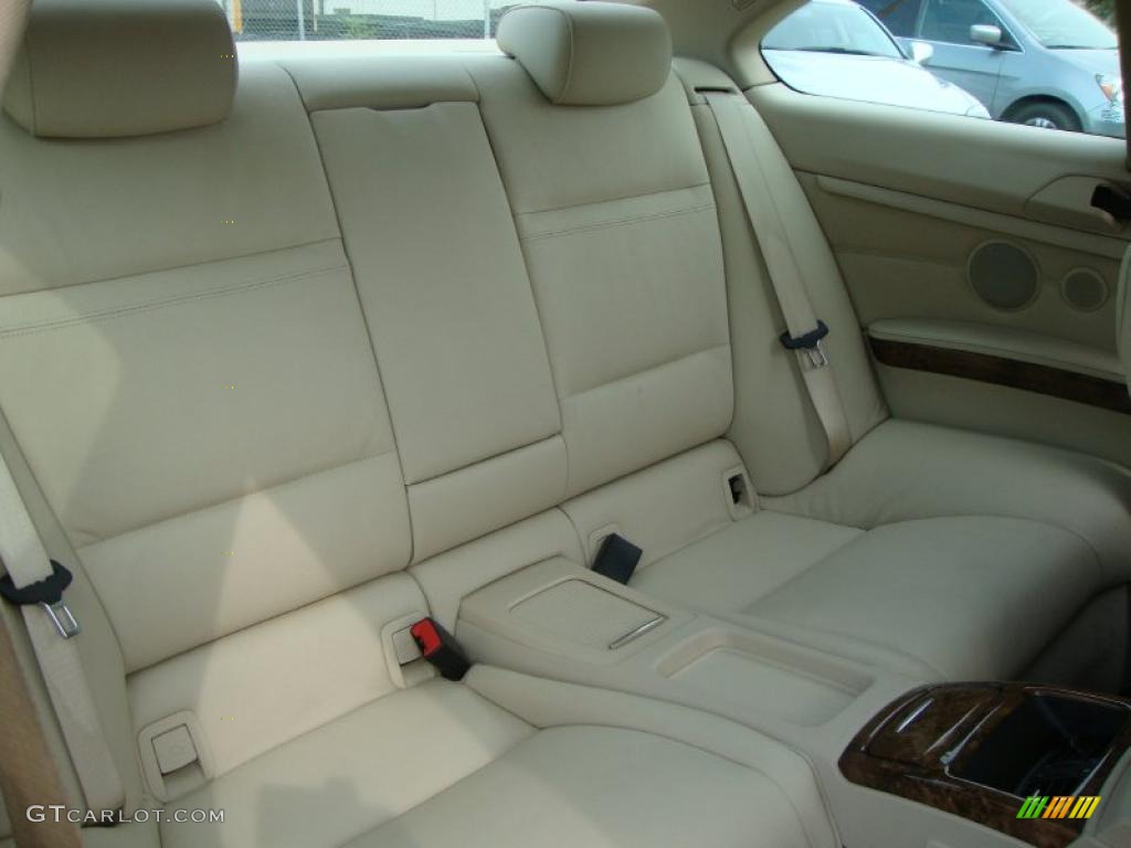 2007 3 Series 328i Coupe - Black Sapphire Metallic / Cream Beige photo #10