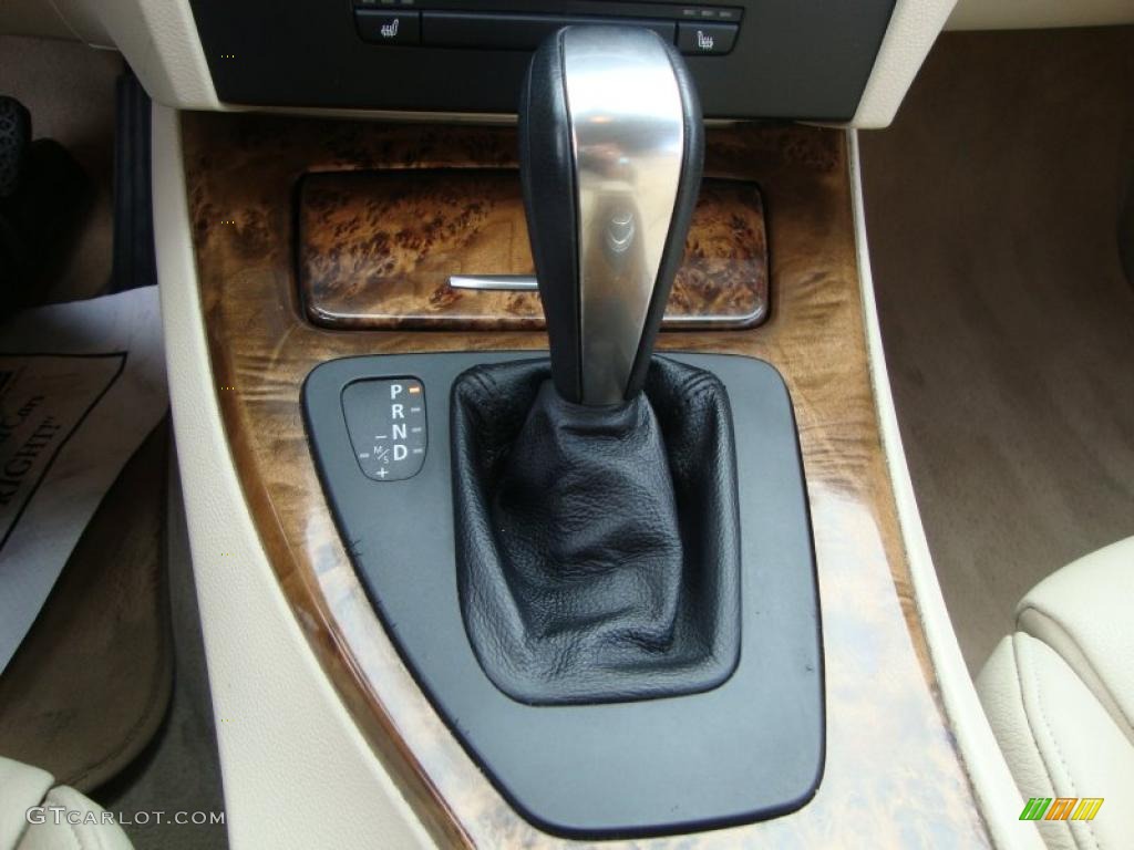 2007 3 Series 328i Coupe - Black Sapphire Metallic / Cream Beige photo #13