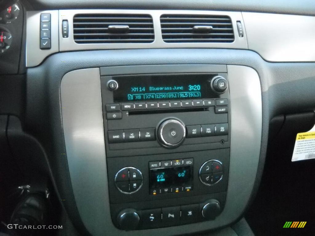 2010 Sierra 1500 SLE Extended Cab 4x4 - Storm Gray Metallic / Ebony photo #18