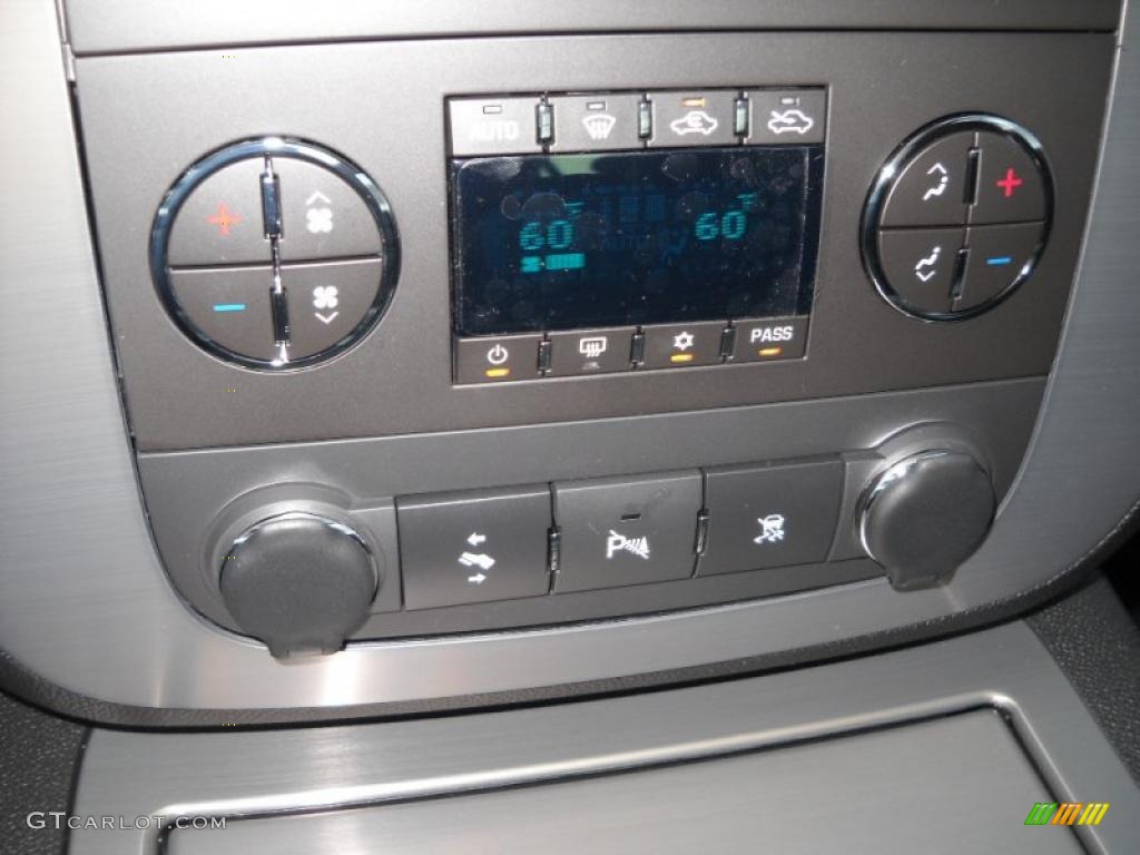 2010 Sierra 1500 SLE Extended Cab 4x4 - Storm Gray Metallic / Ebony photo #20