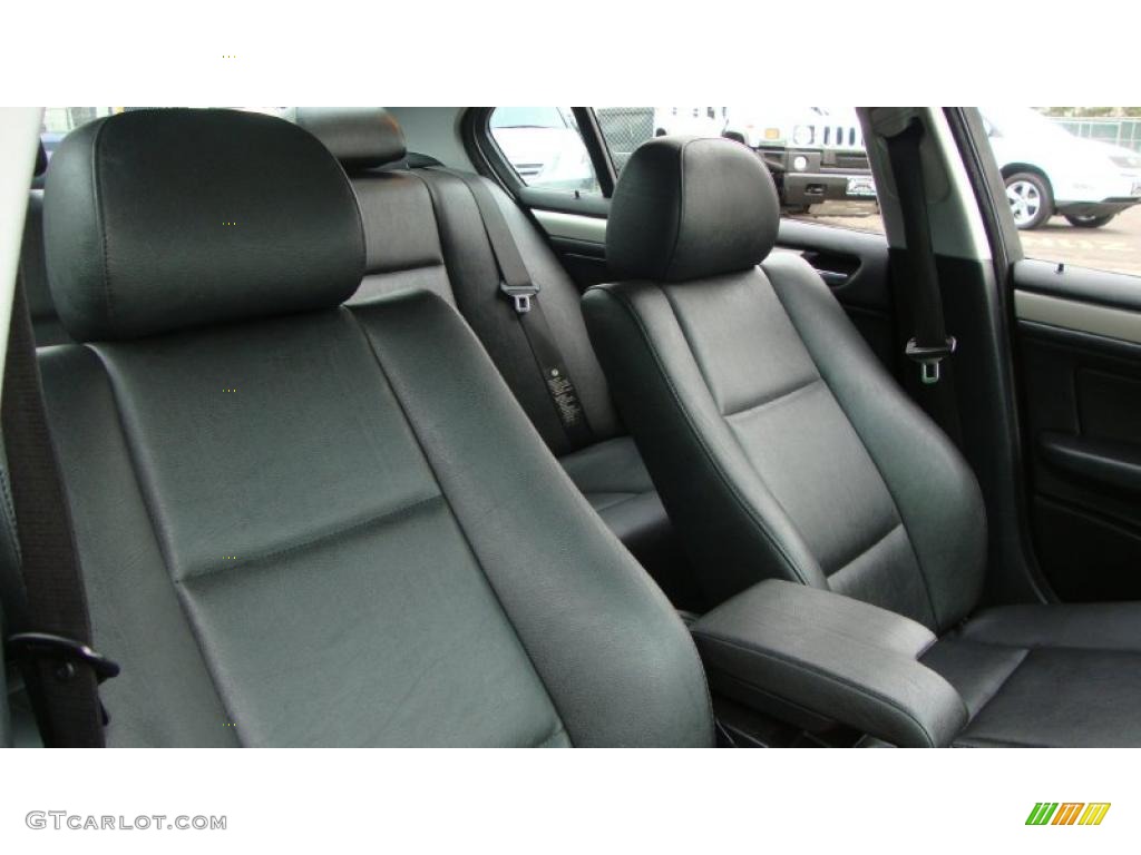 2003 3 Series 325xi Sedan - Jet Black / Black photo #12