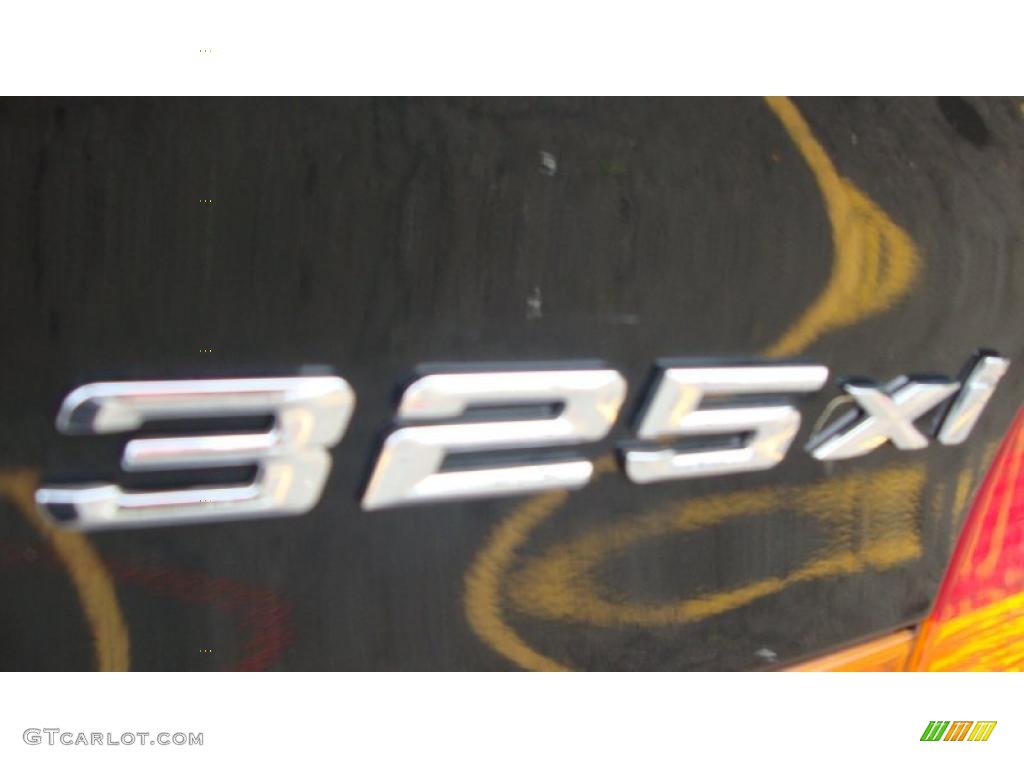 2003 3 Series 325xi Sedan - Jet Black / Black photo #19