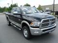 2010 Brilliant Black Crystal Pearl Dodge Ram 2500 Laramie Crew Cab 4x4  photo #5