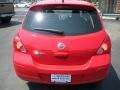 2009 Red Alert Nissan Versa 1.8 S Hatchback  photo #6