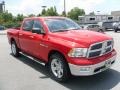 2010 Flame Red Dodge Ram 1500 Big Horn Crew Cab 4x4  photo #6