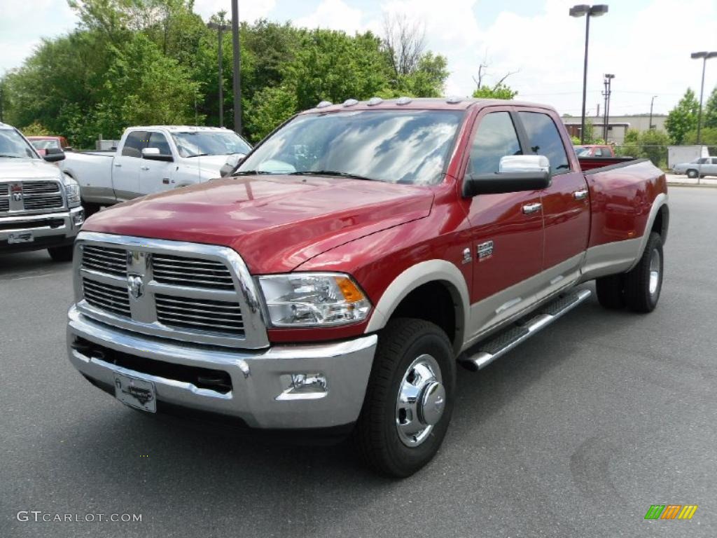 Inferno Red Crystal Pearl Dodge Ram 3500