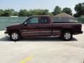 2002 Dark Carmine Red Metallic Chevrolet Silverado 1500 LS Extended Cab  photo #6