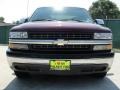 2002 Dark Carmine Red Metallic Chevrolet Silverado 1500 LS Extended Cab  photo #9