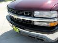 2002 Dark Carmine Red Metallic Chevrolet Silverado 1500 LS Extended Cab  photo #12