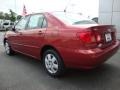 2005 Impulse Red Toyota Corolla LE  photo #3