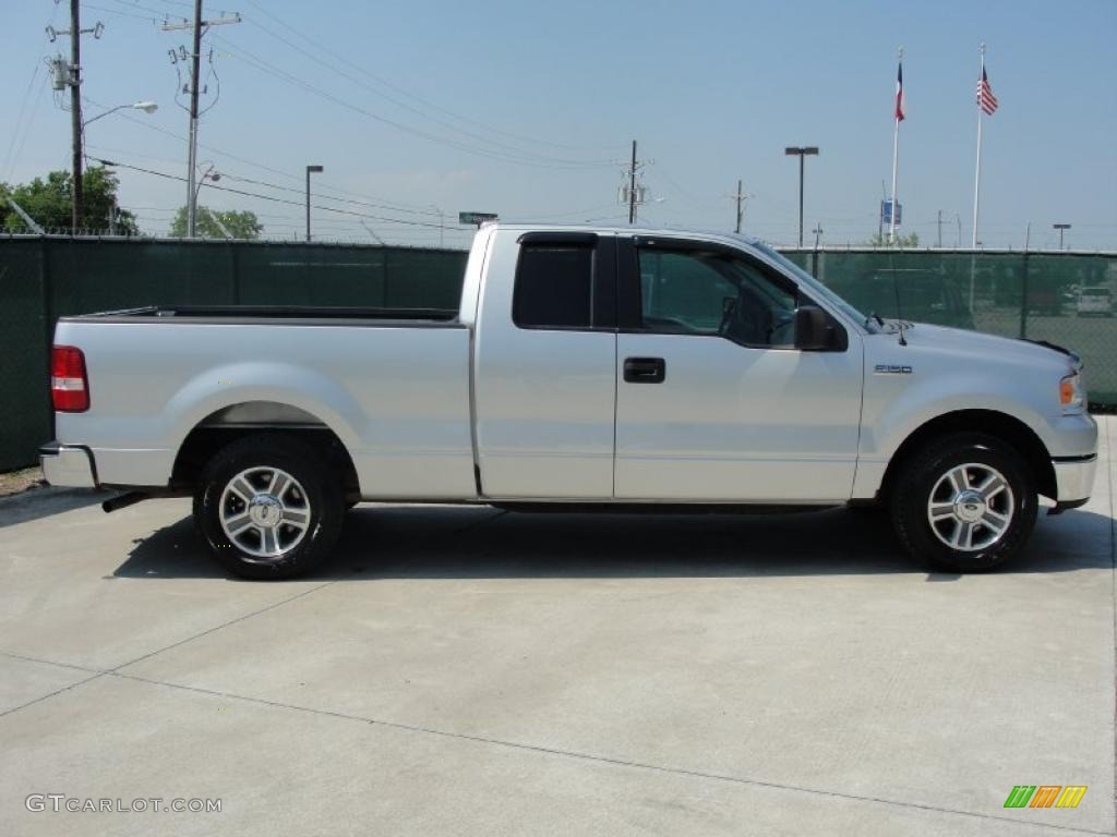 2006 F150 XLT SuperCab - Silver Metallic / Medium/Dark Flint photo #2