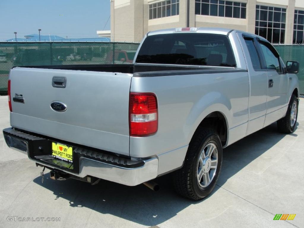 2006 F150 XLT SuperCab - Silver Metallic / Medium/Dark Flint photo #3