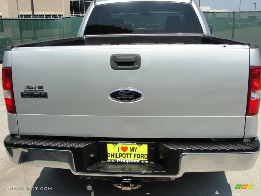 2006 F150 XLT SuperCab - Silver Metallic / Medium/Dark Flint photo #4