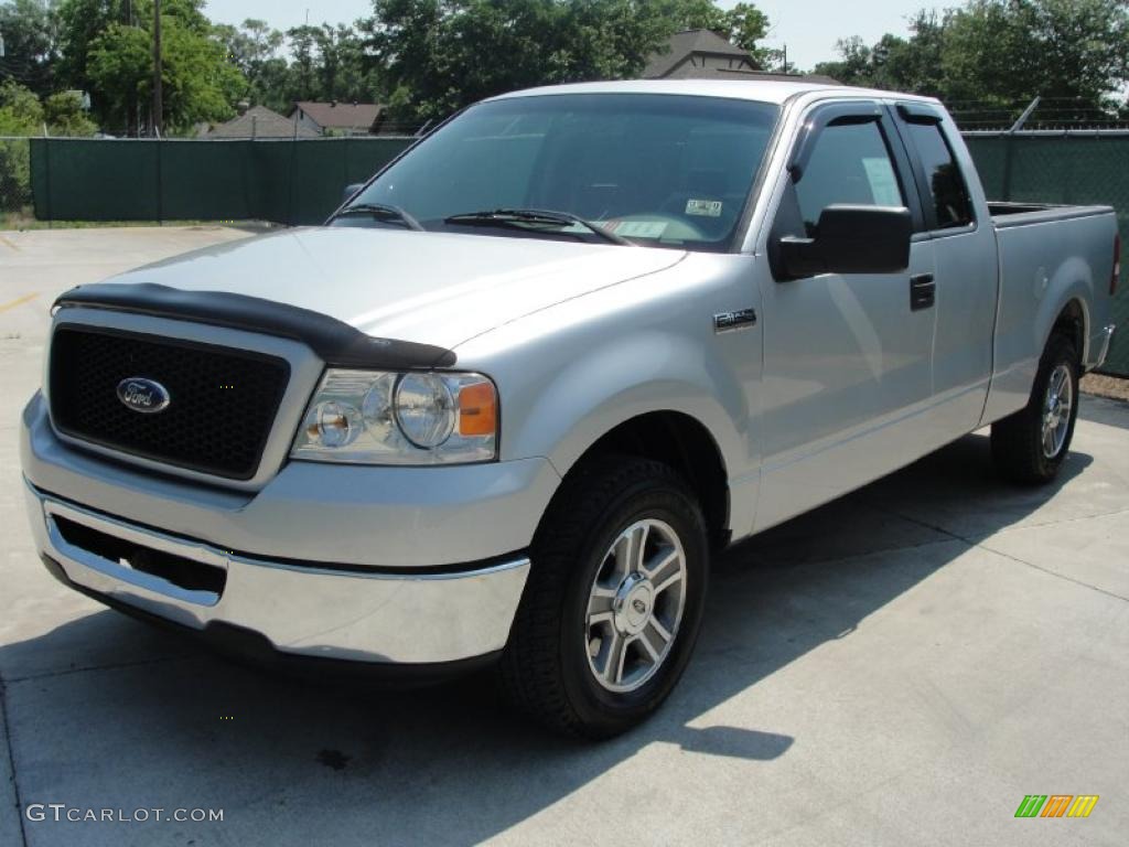 2006 F150 XLT SuperCab - Silver Metallic / Medium/Dark Flint photo #7