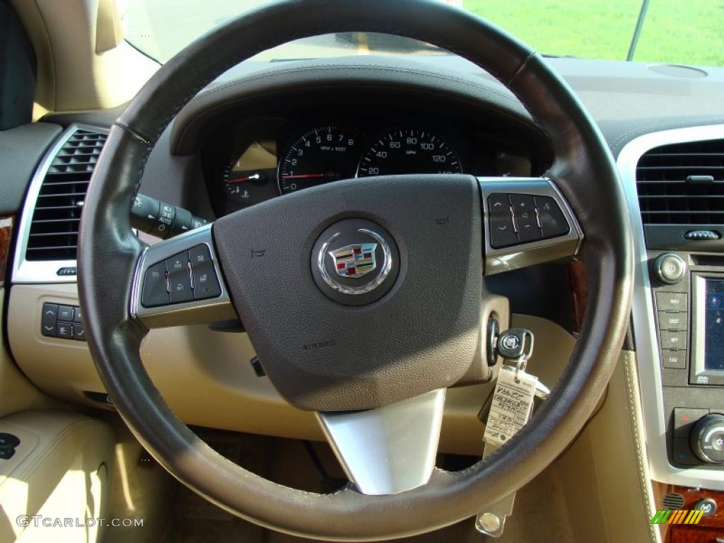 2008 SRX 4 V8 AWD - White Diamond Tricoat / Cashmere/Cocoa photo #18