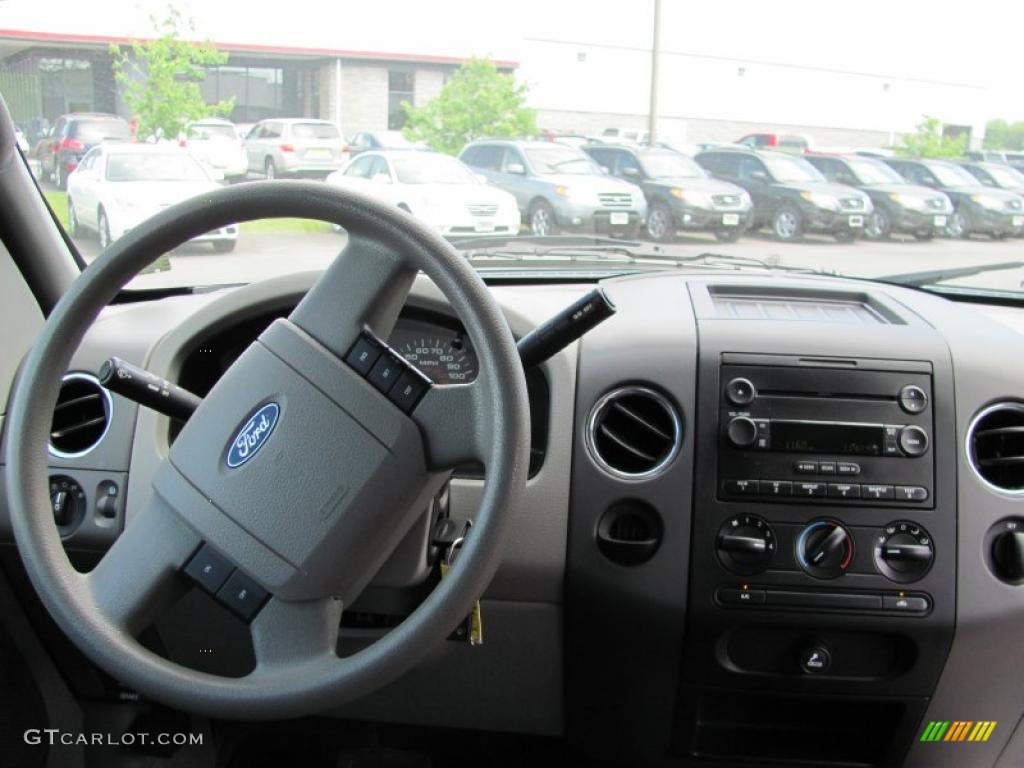 2006 F150 XLT SuperCab 4x4 - Black / Medium/Dark Flint photo #4