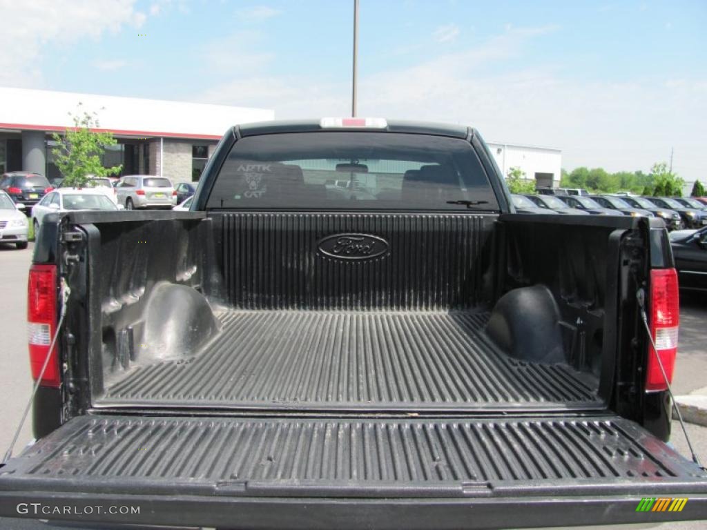 2006 F150 XLT SuperCab 4x4 - Black / Medium/Dark Flint photo #6