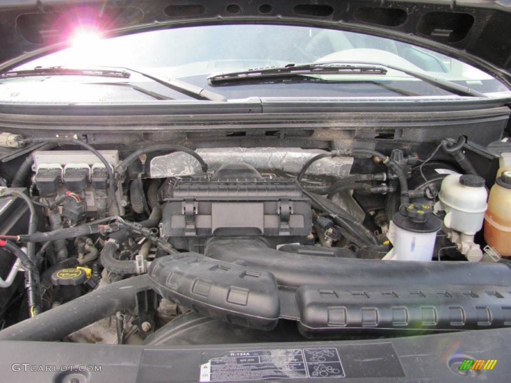 2006 F150 XLT SuperCab 4x4 - Black / Medium/Dark Flint photo #12