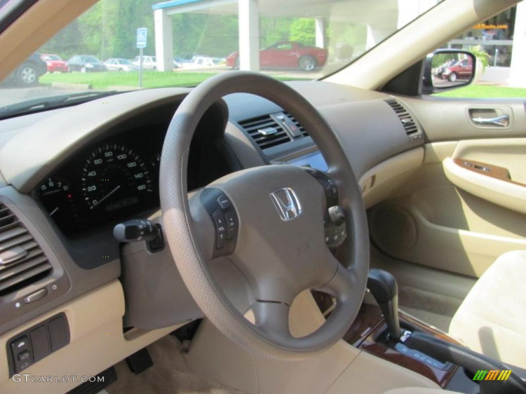 2007 Accord EX Sedan - Taffeta White / Ivory photo #8