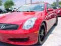 2006 Laser Red Pearl Infiniti G 35 Coupe  photo #12