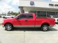 Bright Red - F150 XLT SuperCab Photo No. 2
