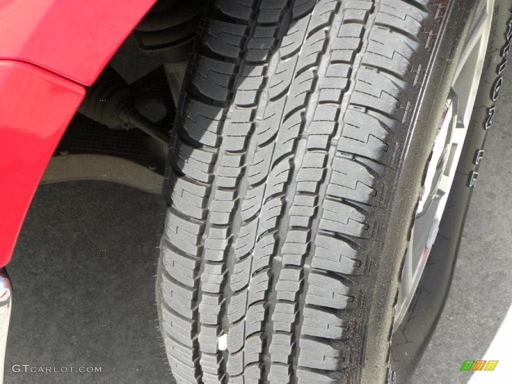 2006 F150 XLT SuperCab - Bright Red / Tan photo #13