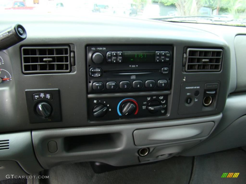 2004 F250 Super Duty FX4 SuperCab 4x4 - Black / Medium Flint photo #24