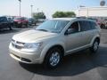 2010 White Gold Dodge Journey SE  photo #1