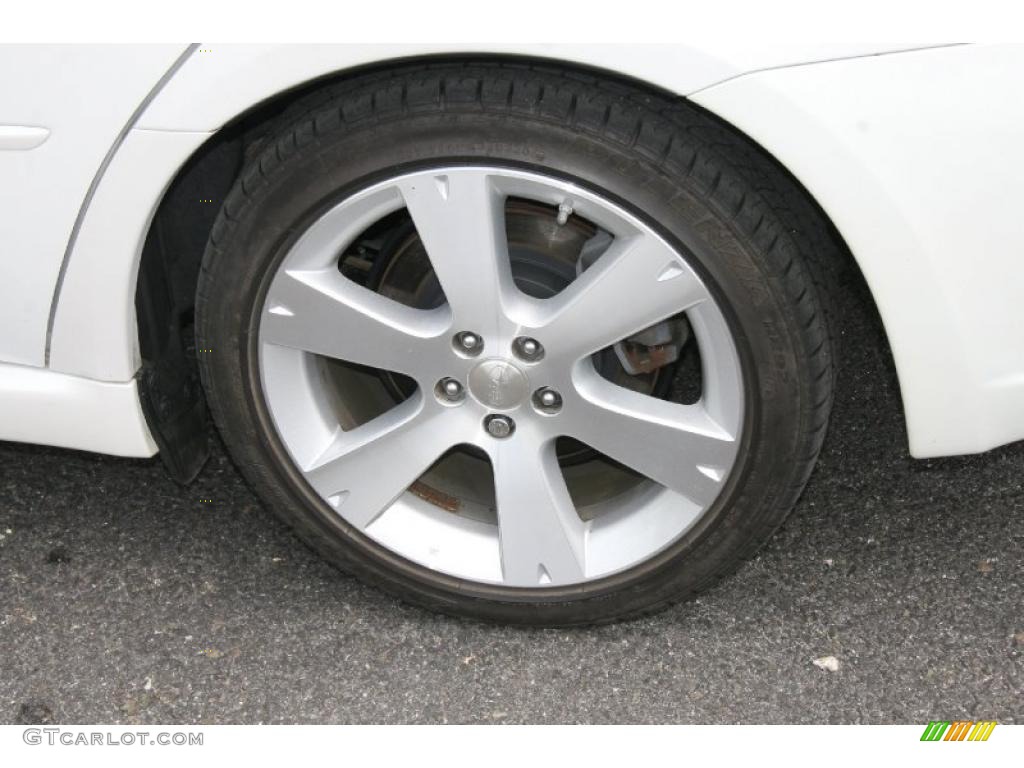 2007 Legacy 2.5 GT Limited Sedan - Satin White Pearl / Ivory photo #21