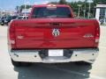 2010 Inferno Red Crystal Pearl Dodge Ram 3500 Laramie Mega Cab 4x4 Dually  photo #6