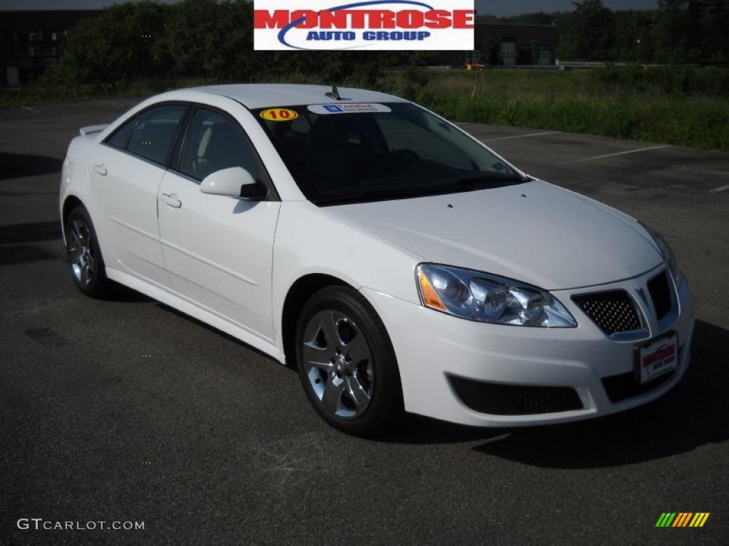 2010 G6 Sedan - Summit White / Light Taupe photo #23