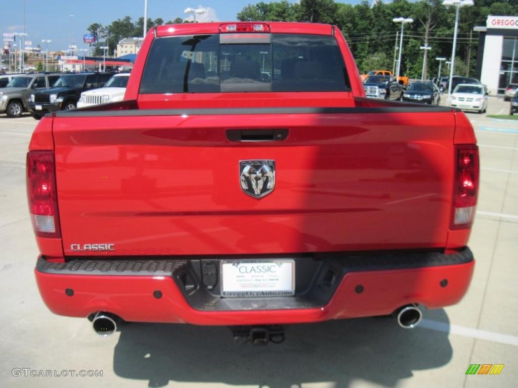 2010 Ram 1500 Sport Crew Cab - Flame Red / Dark Slate/Medium Graystone photo #6