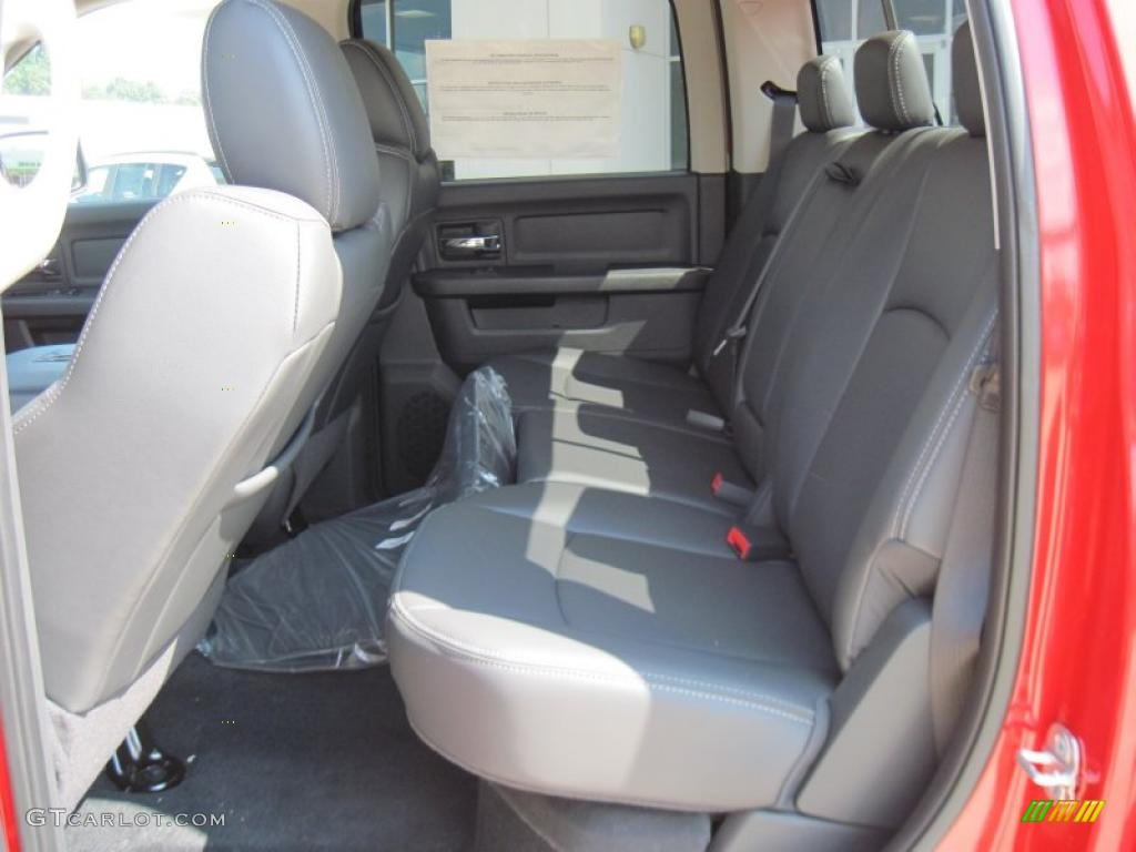 2010 Ram 1500 Sport Crew Cab - Flame Red / Dark Slate/Medium Graystone photo #8