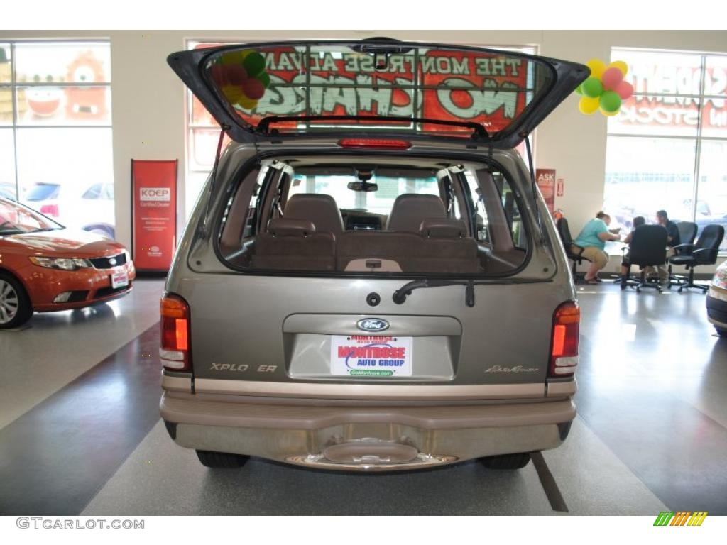 2000 Explorer Eddie Bauer 4x4 - Spruce Green Metallic / Medium Prairie Tan photo #26