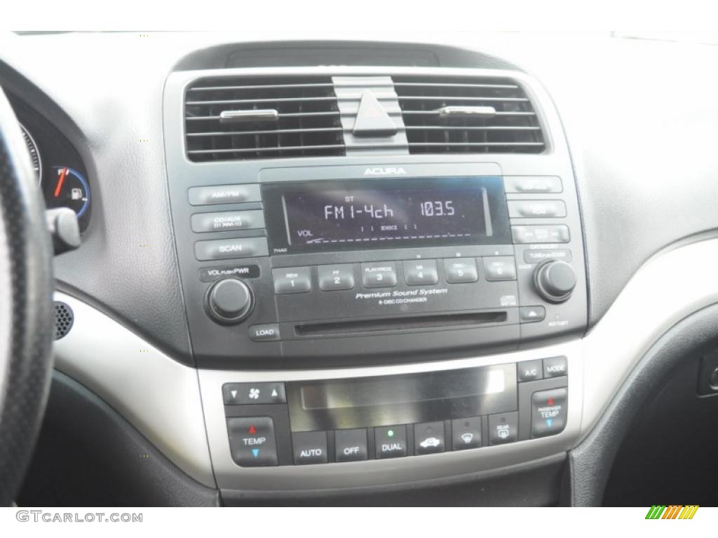 2005 TSX Sedan - Satin Silver Metallic / Ebony photo #18