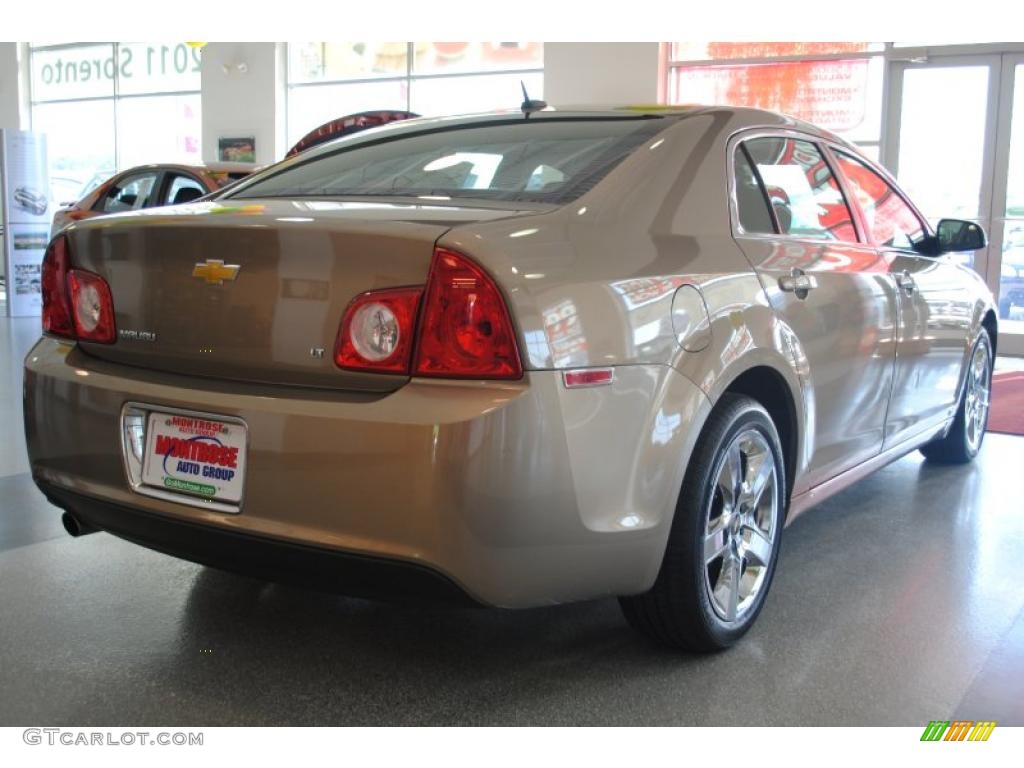 2008 Malibu LT Sedan - Amber Bronze Metallic / Cocoa/Cashmere Beige photo #8