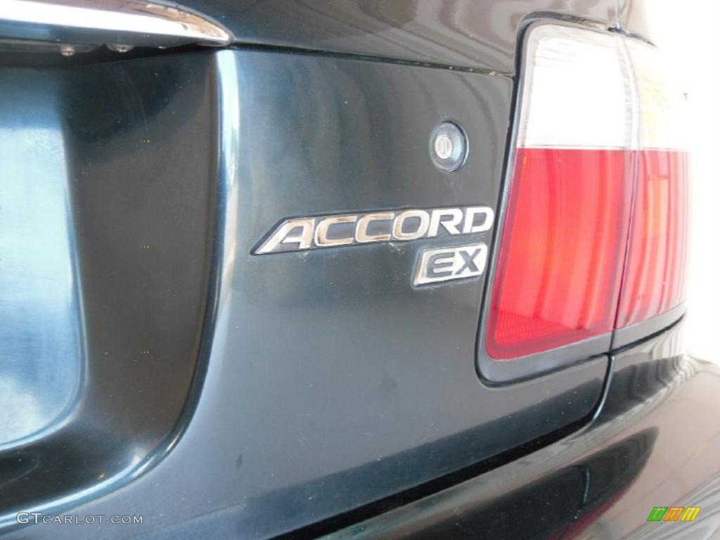 1997 Accord EX Sedan - Sherwood Green Metallic / Ivory photo #31