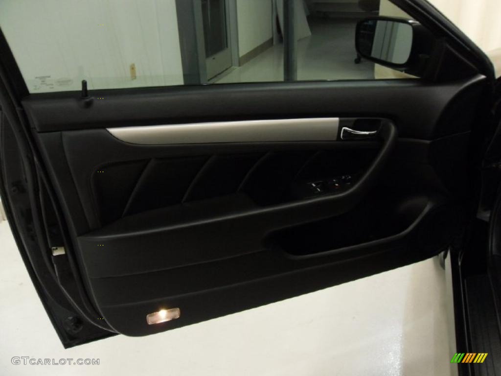 2006 Accord EX V6 Coupe - Nighthawk Black Pearl / Black photo #7