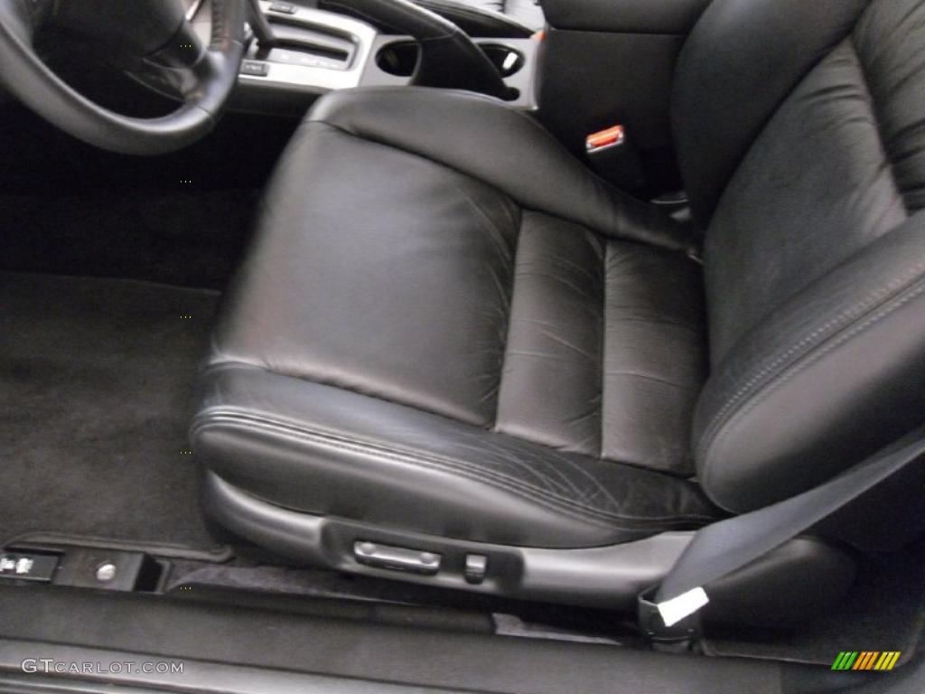 2006 Accord EX V6 Coupe - Nighthawk Black Pearl / Black photo #8