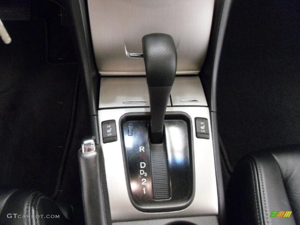 2006 Accord EX V6 Coupe - Nighthawk Black Pearl / Black photo #11