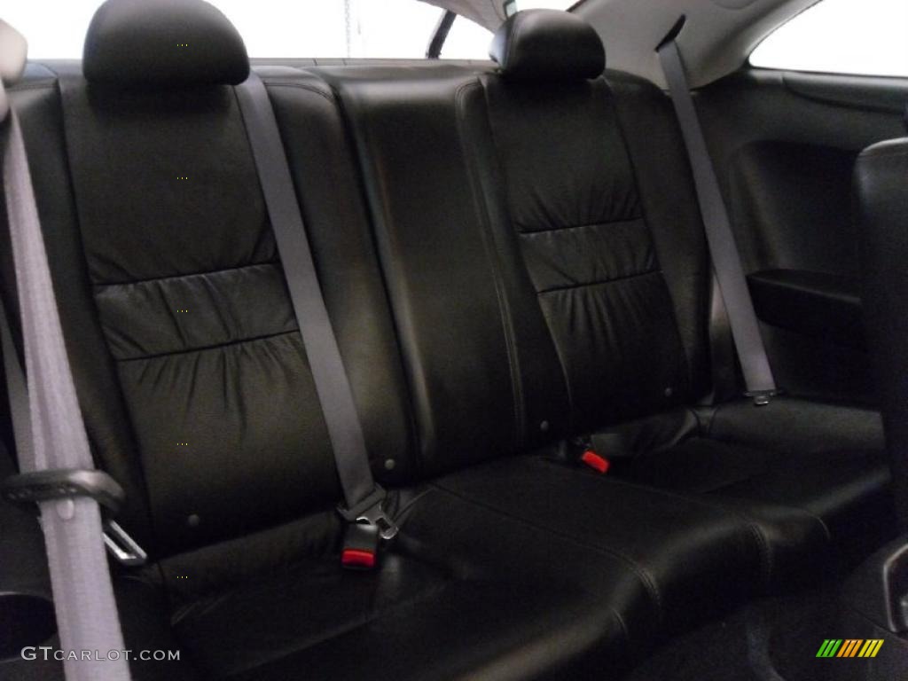 2006 Accord EX V6 Coupe - Nighthawk Black Pearl / Black photo #18