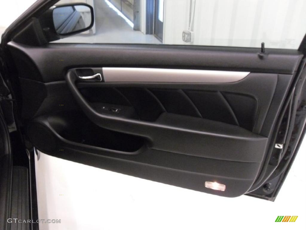2006 Accord EX V6 Coupe - Nighthawk Black Pearl / Black photo #22