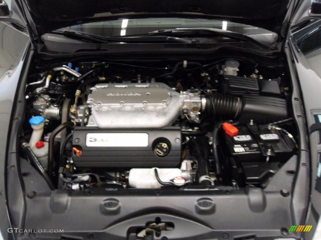 2006 Accord EX V6 Coupe - Nighthawk Black Pearl / Black photo #26