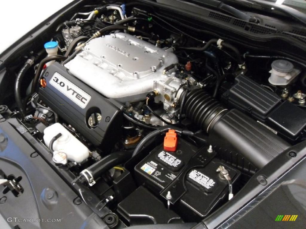 2006 Accord EX V6 Coupe - Nighthawk Black Pearl / Black photo #28