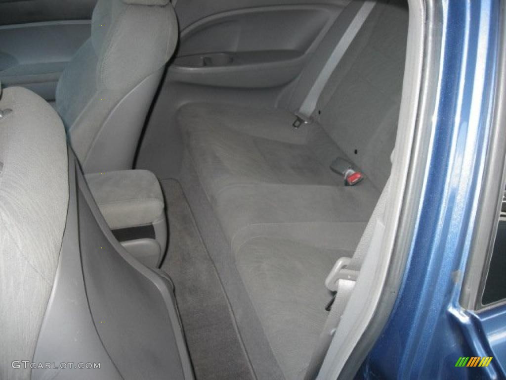 2007 Civic LX Coupe - Atomic Blue Metallic / Gray photo #24