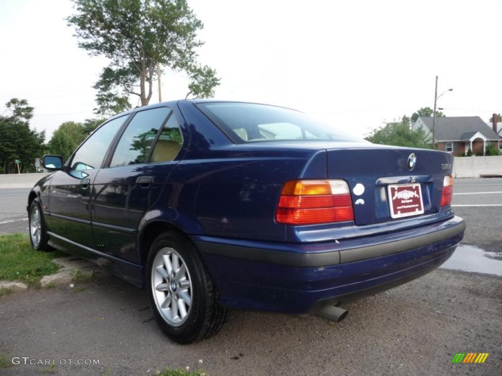 1997 3 Series 318i Sedan - Montreal Blue Metallic / Sand photo #4