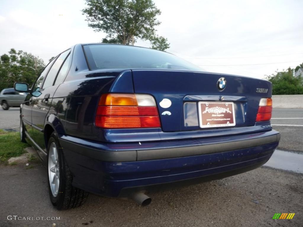 1997 3 Series 318i Sedan - Montreal Blue Metallic / Sand photo #12