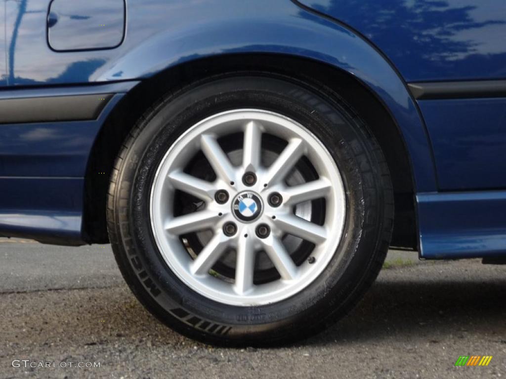 1997 3 Series 318i Sedan - Montreal Blue Metallic / Sand photo #15